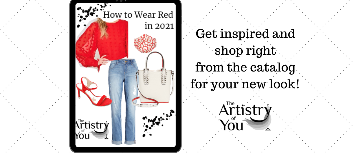 how to wear red